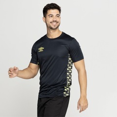Camiseta Masculina Umbro Manga Curta Diamond Wave - Foto 4