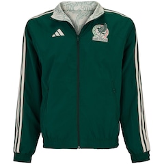 Jaqueta México 22 Hino sem Capuz Dupla Face adidas - Masculina - Foto 1