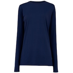 Camiseta Uv Line Manga Longa com Proteção Solar Slim - Feminina - Foto 1