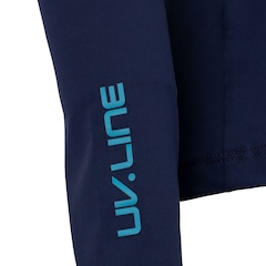Camiseta Uv Line Manga Longa com Proteção Solar Slim - Feminina - Foto 4