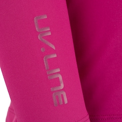 Camiseta Uv Line Manga Longa com Proteção Solar Slim - Feminina - Foto 3