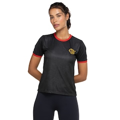 Camiseta do Flamengo 22 Braziline Feminina Building - Foto 2
