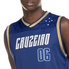 Camiseta Regata Masculina do Cruzeiro 22 Braziline Gangsta Braziline - Foto 4