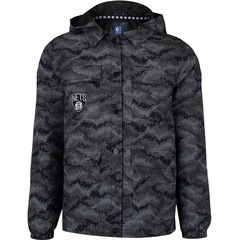 Jaqueta New Jersey Nets NBA Masculina com Capuz - Foto 6
