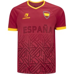 Camisa Seleção da Espanha Topper - Masculina - Foto 1