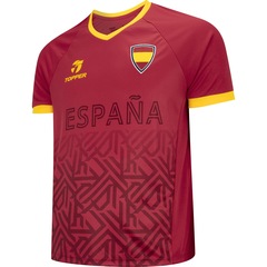 Camisa Seleção da Espanha Topper - Masculina - Foto 3
