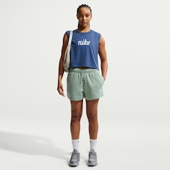 Short Nike Feminino NSW Club FLC MR - Foto 1