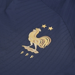 Camisa Seleção da França Nike Dri-Fit Matc - Masculina - Foto 13
