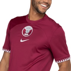 Camisa Qatar Nike Masculina Dri-Fit Stand - Foto 4