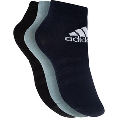 Kit de Meia Infantil adidas Kids - 3 Pares - Foto 3