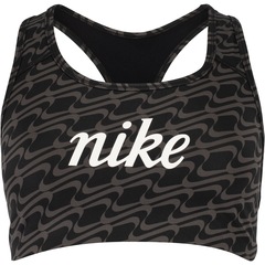 Top Fitness Nike sem Bojo Dri-Fit Swosh IC AOP GX BRA - Adulto - Foto 5