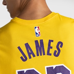 Camiseta Los Angeles Lakers NBA Nike - Masculina - Foto 7