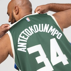 Camiseta Regata Milwaukee Bucks Nike Masculina Dri-Fit Swfmn - Foto 15