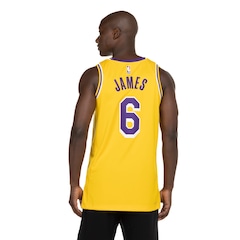 Camiseta Regata Nike Los Angeles Lakers Icon Edition 2022/23 Masculina - Foto 3