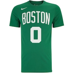 Camiseta Boston Celtics NBA Manga Curta Nike Tatum - Masculina - Foto 1
