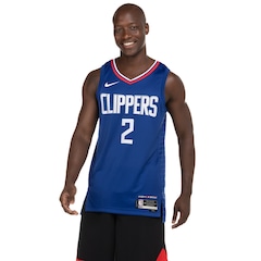 Camiseta Regata Los Angeles Clippers Nike Dri-Fit MNK SWGMN JSY - Foto 5