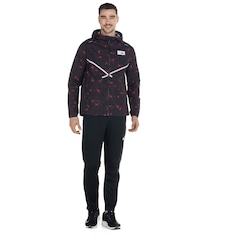 Jaqueta Nike com Capuz Repel UV Windrnner Jkt Dye - Masculina - Foto 4