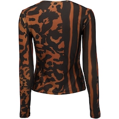 Camiseta Lauf Manga Longa Estampada Lolitta - Feminina - Foto 2