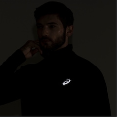 Blusão Masculino ASICS Meio Zíper Textura - Foto 6