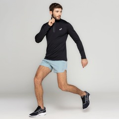 Blusão Masculino ASICS Meio Zíper Textura - Foto 7