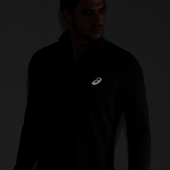 Blusão Masculino ASICS Meio Zíper Textura - Foto 3