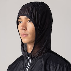 Jaqueta Corta-Vento Masculina ASICS com Capuz Ultraleve Compacta - Foto 4