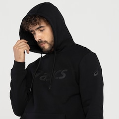 Blusa de Moletom Masculina ASICS com Capuz Canguru Fechado Fleece - Foto 8