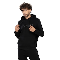 Blusa de Moletom Masculina ASICS com Capuz Canguru Fechado Fleece - Foto 2