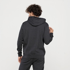 Blusa de Moletom Masculina ASICS com Capuz Canguru Fechado Fleece - Foto 4