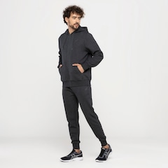 Jaqueta Masculina ASICS com Capuz Moletom Canguru Fleece - Foto 4