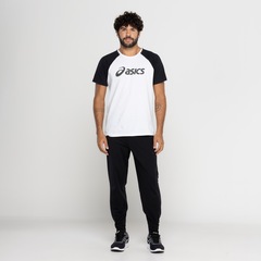 Calça Masculina ASICS Malha Recortada Zíper - Foto 5