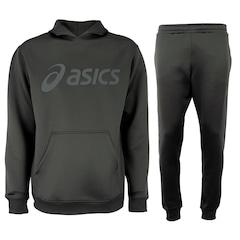 Conjunto de Agasalho Masculino ASICS com Capuz Interlock Fechado - Foto 11