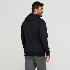 Blusa de Moletom Masculina Oxer com Capuz Canguru Bolso - Foto 3