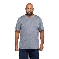 Camiseta Masculina Oxer Manga Curta Mescla Bs - Foto 2