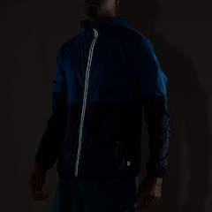 Jaqueta Corta-Vento Oxer Masculina com Capuz Running e Refletivos - Foto 6
