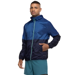 Jaqueta Corta-Vento Oxer Masculina com Capuz Running e Refletivos - Foto 2