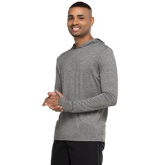 Camiseta Masculina Oxer Manga Longa com Capuz - Foto 4