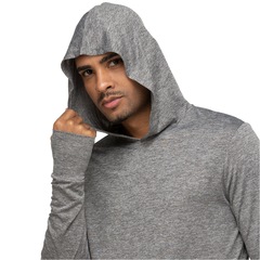 Camiseta Masculina Oxer Manga Longa com Capuz - Foto 6