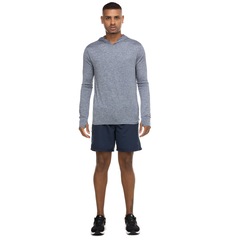 Camiseta Masculina Oxer Manga Longa com Capuz - Foto 4