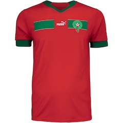 Camisa Seleção do Marrocos I 22 Torcedor Puma - Masculina - Foto 5