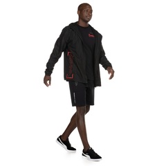Jaqueta Corta-Vento Masculina com Capuz SENNA - Foto 4