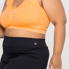 Top Fitness sem Bojo Oxer Baixa Sustentação Seamless Alça Cruzada - Adulto - Foto 10