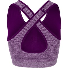 Top Fitness sem Bojo Oxer Baixa Sustentação Seamless Alça Cruzada - Adulto - Foto 11