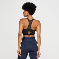 Top Fitness com Bojo Removível Oxer Alta Sustentação Run - Adulto - Foto 4