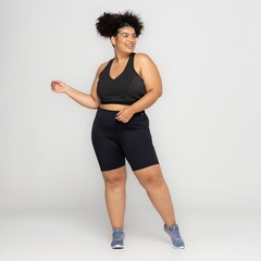 Top Fitness com Bojo Removível Oxer Alta Sustentação Run - Adulto - Foto 9