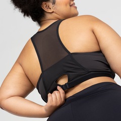 Top Fitness com Bojo Removível Oxer Alta Sustentação Run - Adulto - Foto 11