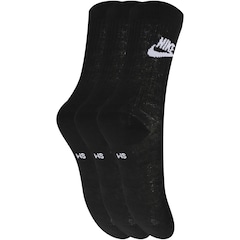 Kit de Meias Nike Sportswear Everyday Essential Crew Unissex - Foto 2