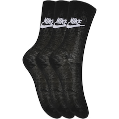 Kit de Meias Nike Sportswear Everyday Essential Crew Unissex - Foto 1