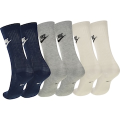Kit de Meias Nike Sportswear Everyday Essential Crew Unissex - Foto 2