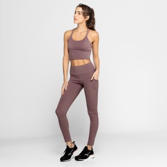 Calça Legging Feminina Oxer Baixa Compressão e Cós Médio Heat Animal - Foto 5